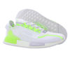 Picture of Adidas NMD_R1.V2 Mens Shoes Size 10, Color: Cloud White/Signal Green/Grey One - Size: 10