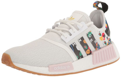 Picture of adidas Women's NMD_r1 Sneaker, White/White/Clear Pink, 8.5 - Size: 8.5