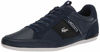 Picture of Lacoste Men's Chaymon Sneaker, Deep Navy Off White, 10.5 - Size: 10.5