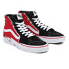 Picture of Vans Men's Sk8 Hi Bolt Sneaker, Black/Red, Size 11.5 - Size: 13 Women/11.5 Men