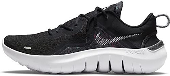 Picture of Nike Flex 2021 RN Mens Running Trainers CW3408 Sneakers Shoes (UK 7.5 US 8.5 EU 42, Black White Dark Smoke Grey 002) - Size: 8.5