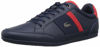 Picture of Lacoste Men's Chaymon Sneaker, Navy Dark Blue Synthetic, 7.5 Medium US - Size: 7.5