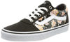 Picture of Vans Women's Low-top Trainers Sneaker, Palm Floral Black White, 11 - Size: 11