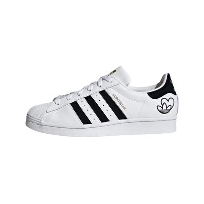 Picture of adidas Originals Women's Superstar Sneaker, White/Black/Gold, 5 - Size: 5