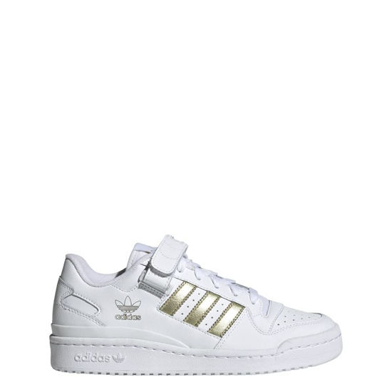 Picture of adidas Originals Forum Low White/Black/Black 8.5 B (M) - Size: 8.5