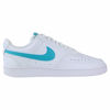 Picture of Nike Women's Court Vision Low Sneaker, White/Oracle Aqua-White, 8.5 Regular US - Size: 8.5