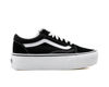 Picture of Vans Old Skool Stac Suede Unisex Shoes Size 8, Color: Suede/Canvas Black/True White - Size: 9.5 Women/8 Men