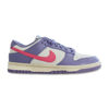 Picture of Nike Women's W Dunk Low Basketball Shoes, Indigo Haze Coral Chalk Sail, 7.5 Women - Size: 7.5