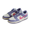 Picture of Nike Women's W Dunk Low Basketball Shoes, Indigo Haze Coral Chalk Sail, 7.5 Women - Size: 7.5