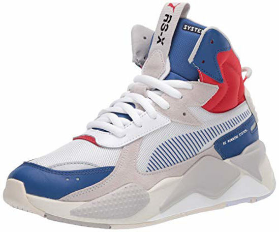 Picture of PUMA RS-X Midtop Sneaker, Galaxy Blue White, 12 M US - Size: 12-12.5