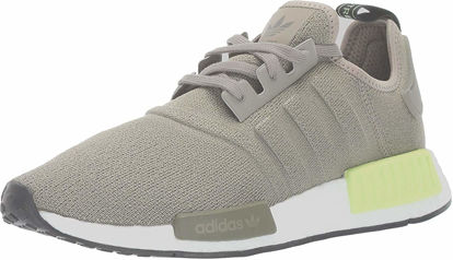 Picture of adidas Originals mens Nmd_r1 Running Shoe, Trace Cargo/Trace Cargo/Solar Yellow, 9.5 US - Size: 9.5