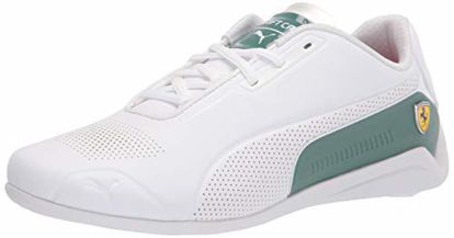 Picture of PUMA mens Ferrari Drift Cat 8 Sneaker, Puma Whiteblue Spruce, 9.5 US - Size: 9.5