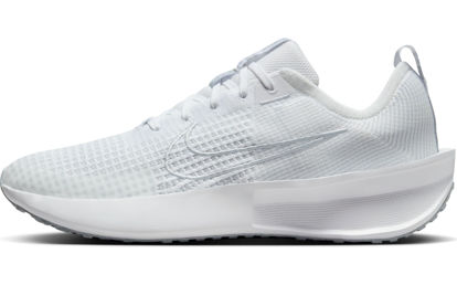 Picture of Nike Interact Run Men's Road Running Shoes (FD2291-104, White/Pure Platinum-Wolf Grey) Size 7.5 - Size: 7.5