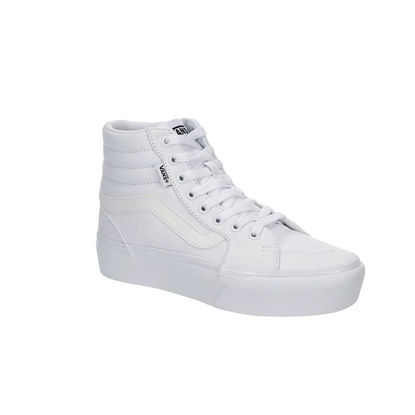 Picture of Vans Unisex Filmore Hightop Platform Sneaker - White 11 - Size: 11 Women/9.5 Men