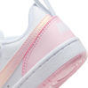 Picture of NIKE Court Borough Low Recraft Boys DV5457-105 (White/Pink Foam), Size 11.5 - Size: 11.5 Little Kid