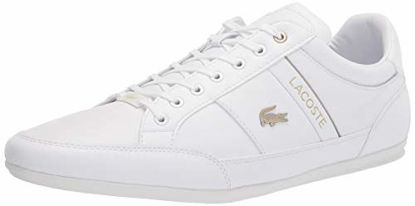 Picture of Lacoste Men's Chaymon Sneaker, White/White, 7 - Size: 7