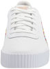 Picture of PUMA Women's Carina Sneaker, White-Cloud Pink, 6 - Size: 6