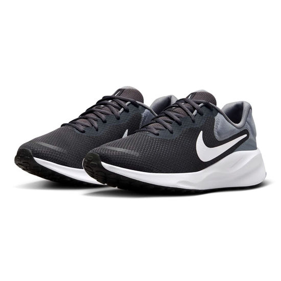 Picture of Nike Revolution 7 Men's Road Running Shoes (FB2207-007, Anthracite/Cool Grey/Black/White) Size 9.5 - Size: 9.5