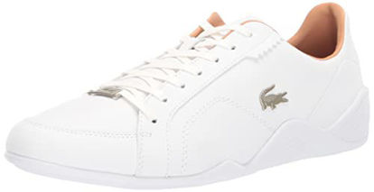 Picture of Lacoste Men's Hapona Sneakers, White/TAN, 7.5 - Size: 7.5