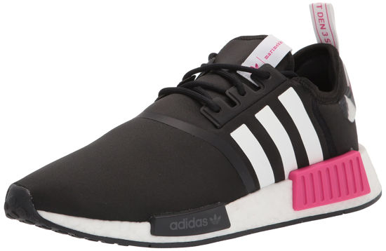 Picture of adidas Originals Women's NMD_R1 Sneaker, Black/Team Real Magenta/White, 5.5 - Size: 5.5