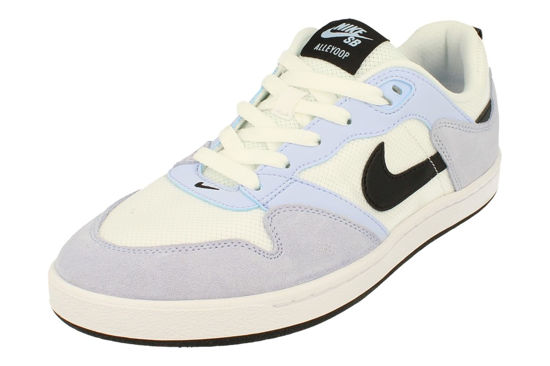 Picture of Nike SB Alleyoop Mens Trainers CJ0882 Sneakers Shoes (UK 8 US 9 EU 42.5, Light Marine Black White Black 500) - Size: 9