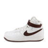 Picture of Nike Mens Air Force 1 Hi Retro QS Summit White/Chocolate Brown Leather Size 11 - Size: 11