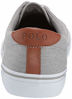 Picture of Polo Ralph Lauren Men's Thorton Sneaker, Soft Grey, 11 D US - Size: 11 D US