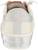 Picture of Dolce Vita Women's Zina Sneaker, White/Natural Embossed Leather, 6.5 - Size: 6.5