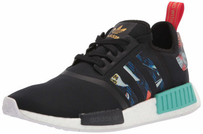 Picture of adidas Originals Women's NMD_R1 Sneaker, Black/Supplier Colour/Acid Mint, 8.5 - Size: 8.5