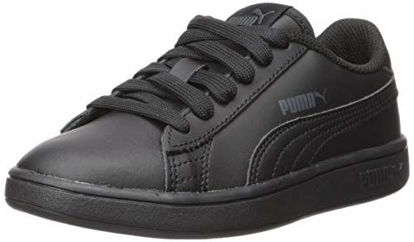 Picture of PUMA Smash 2 Sneaker, Black Black, 6.5 US Unisex Big Kid - Size: 6.5 Big Kid