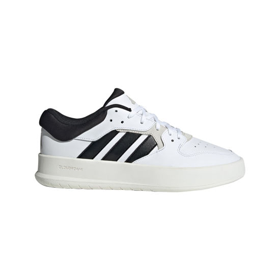 Picture of adidas Men's Court 24 Sneaker, White/Black/White, 9 - Size: 9