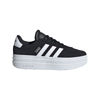 Picture of adidas VL Court Bold Sneaker, Black/White/White, 4 US Unisex Big Kid - Size: 4 Big Kid