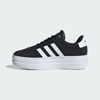 Picture of adidas VL Court Bold Sneaker, Black/White/White, 4 US Unisex Big Kid - Size: 4 Big Kid