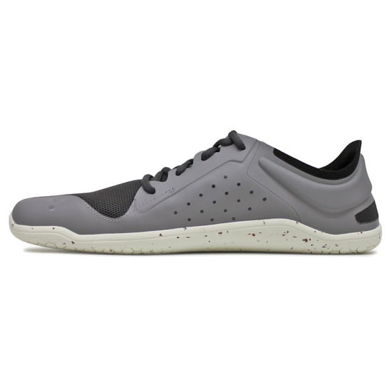 Picture of Vivobarefoot Mens Primus Lite III Synthetic Textile Grey Grey Trainers 11 US - Size: 11