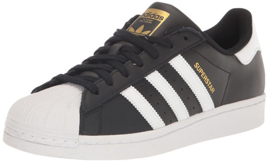 Picture of adidas Originals Men's Superstar Sneaker, Black/Core White/Black, 7 - Size: 7