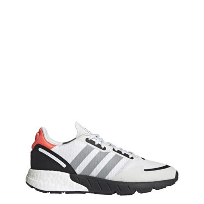 Picture of adidas Originals Men's ZX 1K Boost, Crystal White/Silver Metallic/Black, 7 - Size: 7