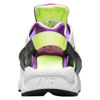 Picture of Nike womens Air Huarache Utility, White/Neon Yellow/Magenta, 8 - Size: 8