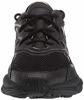 Picture of adidas Originals Mens Ozweego Sneaker, Black/Black/White, 10.5 - Size: 10.5