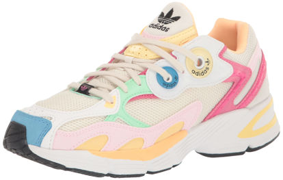 Picture of adidas Originals Women's Astir Sneaker, Off White/Pulse Mint/Clear Pink, 5 - Size: 5