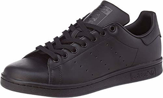 Picture of adidas Originals Stan Smith Trainers Men Black - 14 - Low Top Trainers Shoes - Size: 14