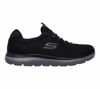 Picture of Skechers - Mens Summits - Shoes, Size: 8.5 W US, Color: Black/Black - Size: 8.5 Wide