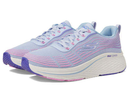 Picture of Skechers Women's Max Cushioning Elite 2.0 Sneaker, Light Blue/Pink, 7.5 - Size: 7.5