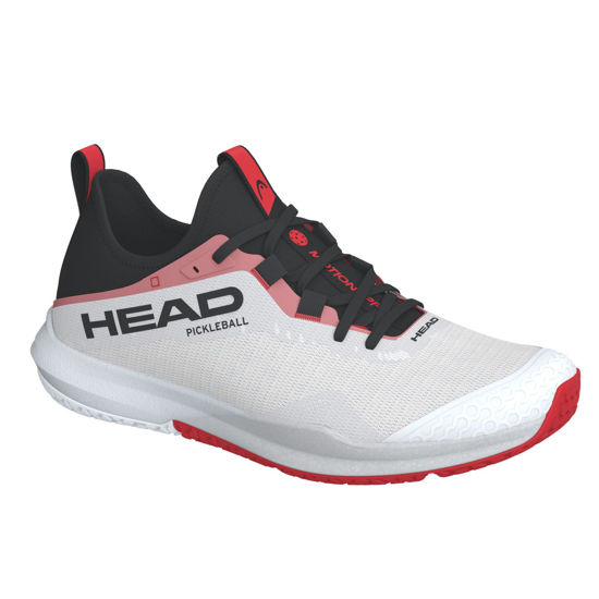 Picture of HEAD Men's Motion Pro Pickleball Sneaker, White/Red, 11.5 - Size: 11.5