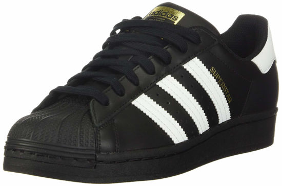 Picture of adidas Originals mens Superstar Sneaker, Core Black/White/Core Black, 7 US - Size: 7