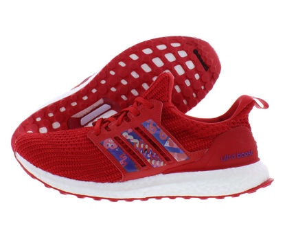 Picture of adidas Ultraboost DNA Unisex Shoes Size 12.5, Color: Red - Size: 13.5 Women/12.5 Men