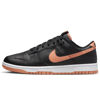 Picture of Nike Dunk Low Retro Shoes for Men, Black Black White Brown Amber, 11 - Size: 11