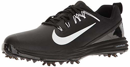 Picture of NIKE Men's Lunar Command 2 Golf Shoe, Black/White/Black, 8 M US - Size: 8