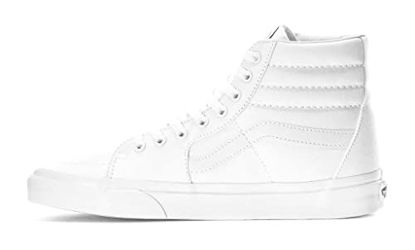 Picture of Vans Unisex Hi-Top Sneaker (True White Mono, 8.5 Men/10 Women) - Size: 10 Women/8.5 Men