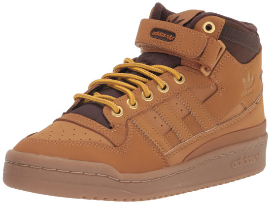 Picture of adidas Originals Mens Forum Mid Mesa/Brown/Gum 10.5 - Size: 10.5