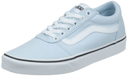 Picture of Vans Women's Ward Sneaker, Canvas Ballad Blue White, 8 - Size: 8